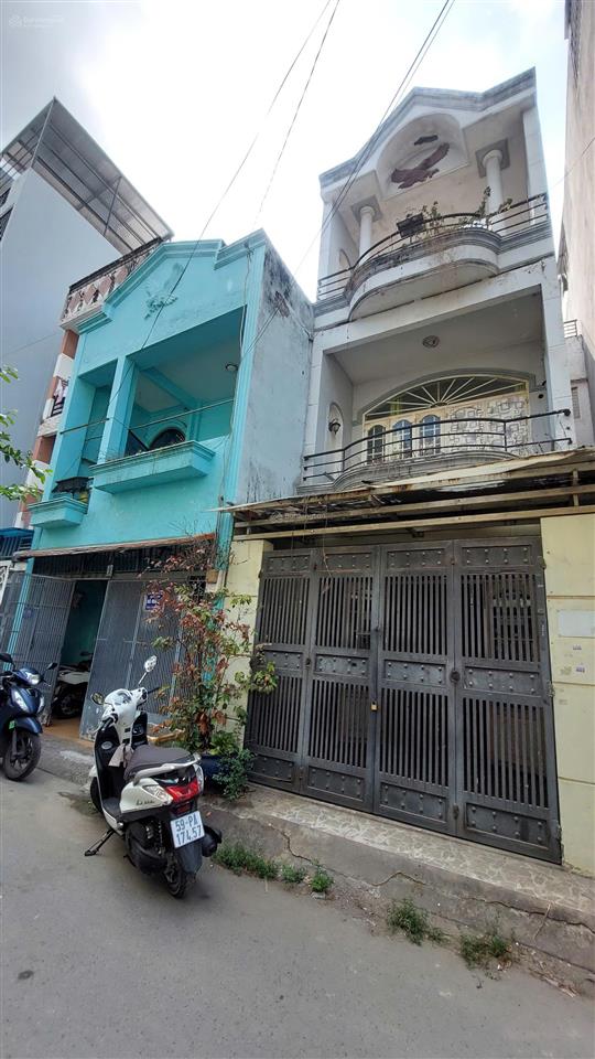 Hẻm xe hơi thông phan huy ích, an hội tây, dt 4,8x12m, 3 tầng 7.2 tỷ