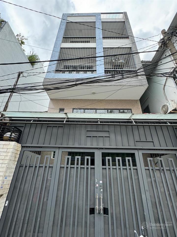 Nhà 5 tầng hxh trần thị trọng, p. tân sơn, dt 5x13m chỉ 6,99 tỷ