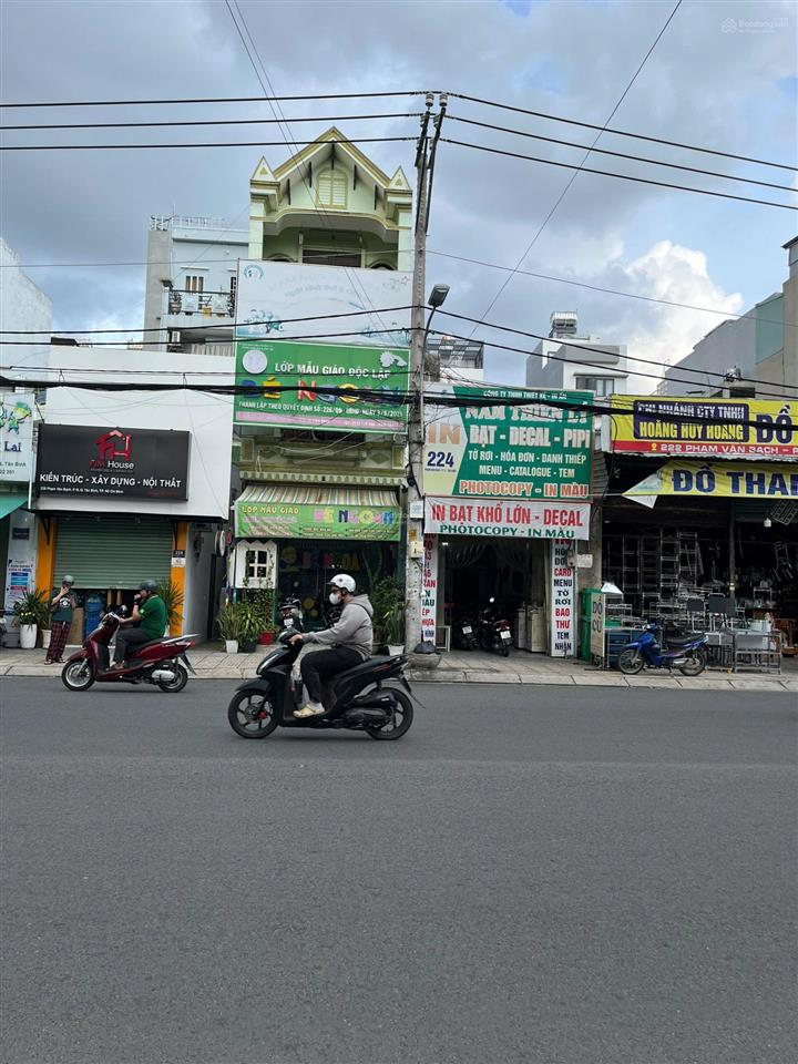 Cho thuê nhà nguyên căn mt phạm văn bạch, p. 15, tân bình, 4x24m chỉ 15tr