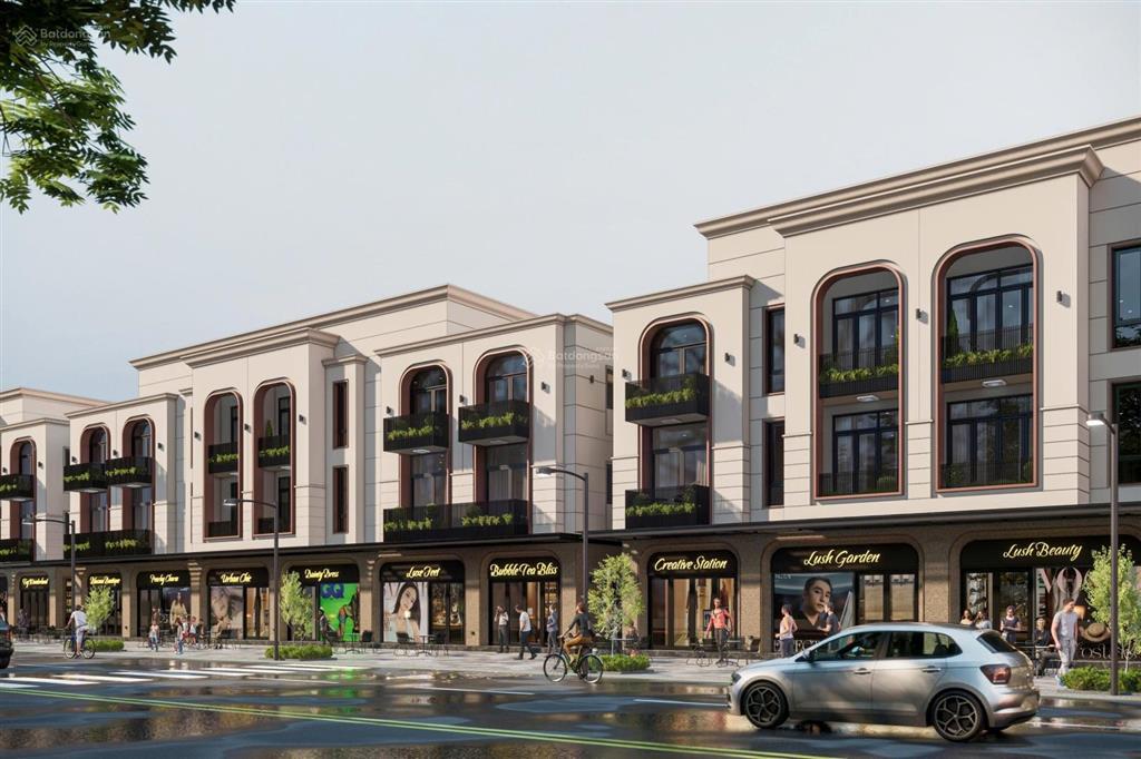 Căn shophouse casa bonita vsip nghệ an mặt đại lộ hòa bình 50m. giá ngang liền kề có dòng tiền ngay