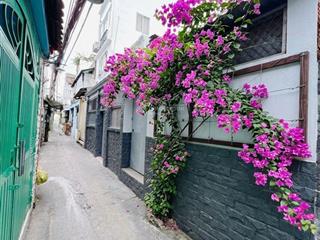 Mua bán nhà quận 4, 60m2 đất, đất dân cư, hẻm thông chợ 200, phường xóm chiếu !