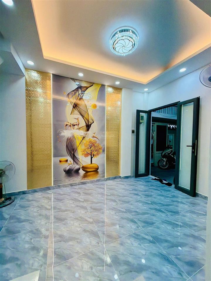 Mua bán nhà quận 4, 3 tầng, dân cư hiện hữu, nhà mới đẹp, tôn đản, p vĩnh hội !