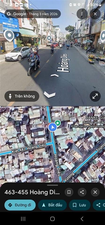 Bán gấp nhà mặt tiền hoàng diệu hải châu đà nẵng giá sập hầm