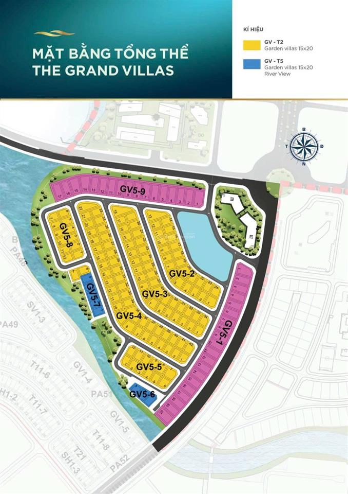 Bán nhanh biệt thự đơn lập 300m2 grandvillas khu compound đang làm sổ chỉ 17 tỷ bao hết 0916 669 ***