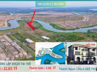 Biệt thự sl 200m2 phân khu tai thỏ sông lớn chỉ 11,65 tỷ thanh toán ban đầu chỉ 3,88  0916 669 ***