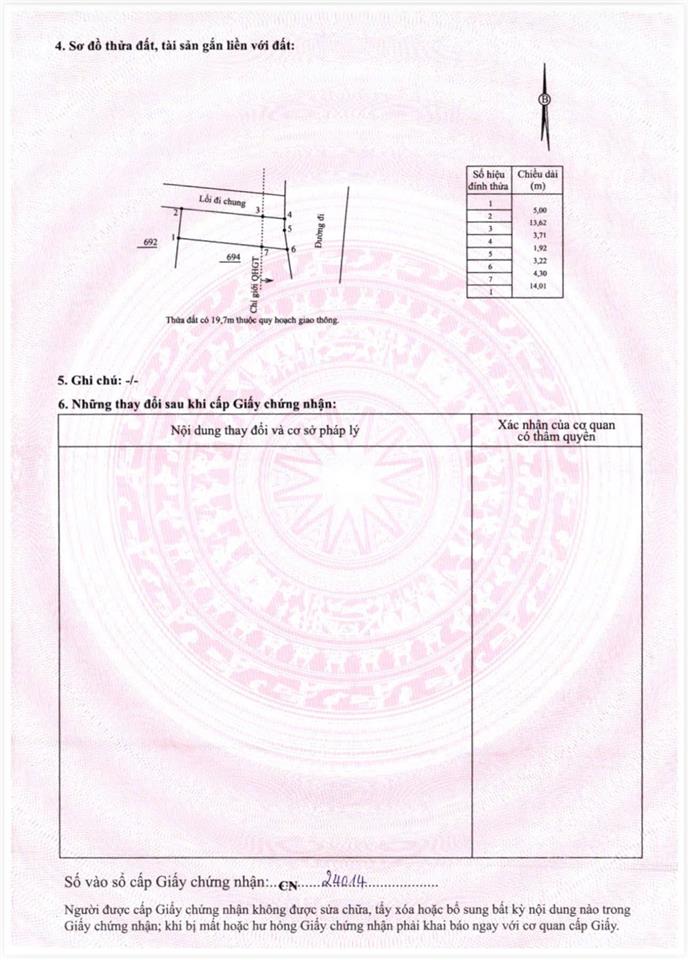 Bán sỉ 16 lô đất tại diên thọ, mặt đường thành hồ thông tl2, cách nút giao cao tốc 3km giá rẻ tl
