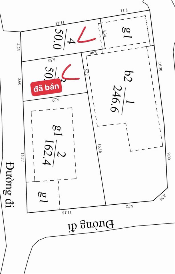 Bán 50m2 đất chúc sơn ô tô đỗ cửa, giá nhỉnh 2 tỷ.  0989 462 ***