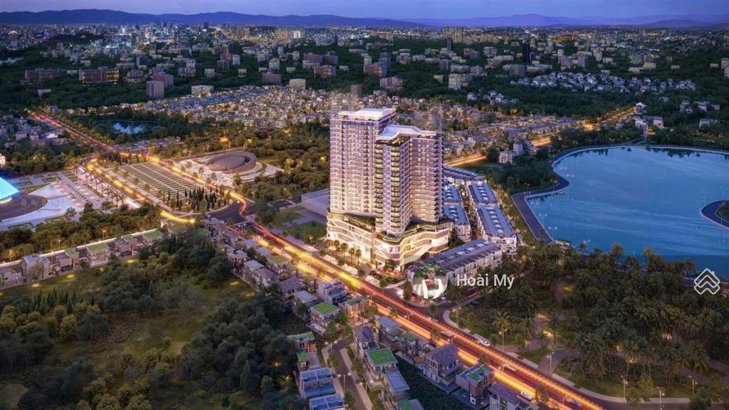 Chỉ 1 tỷ 580 tr sở hữu căn hộ view biển full nội thất sổ đỏ lâu dài  hacom tower tại khánh hoà