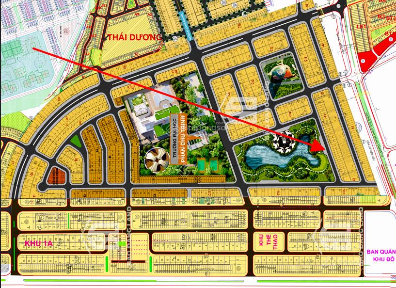 Sụp hầm! lô 151m2 ngang 6m ngay sát đại học fpt, ngay công viên, chỉ 3.99 tỷ