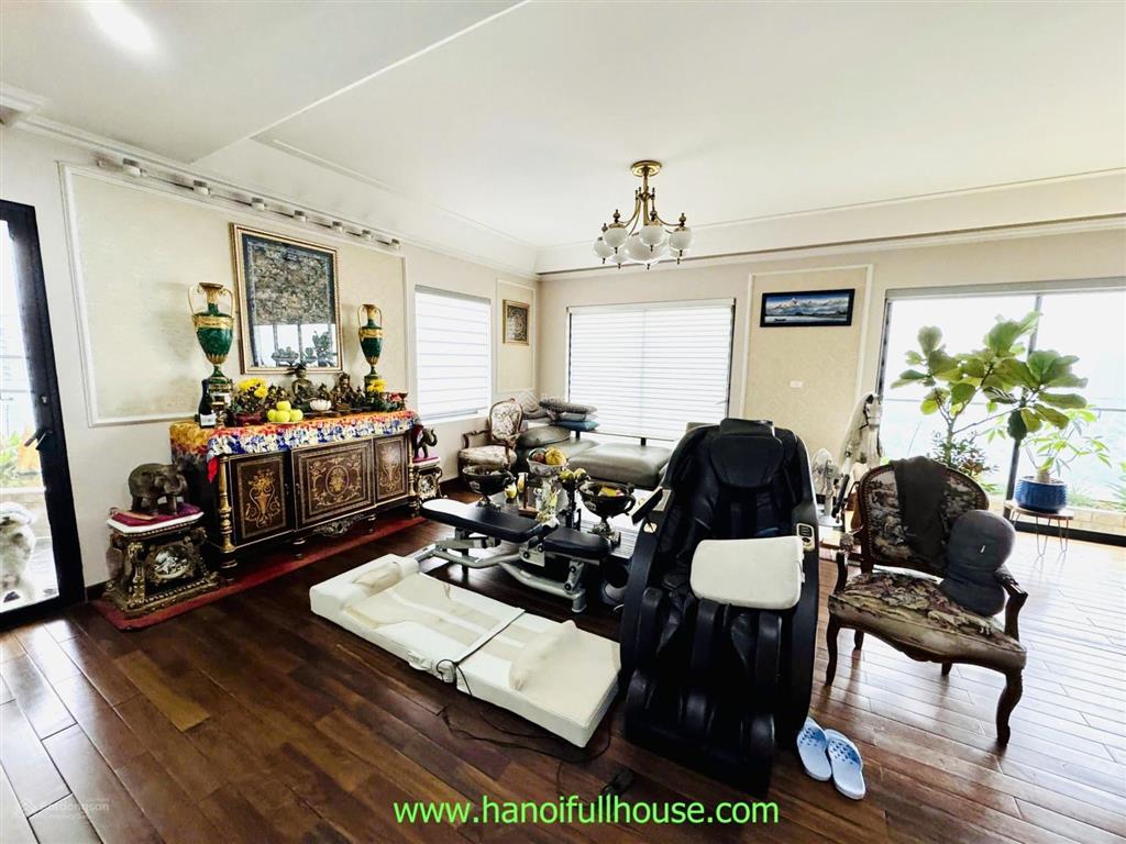 Căn hộ duplex rộng 450 m2 tại golden westlake, tây hồ cho thuê gồm 5 ngủ