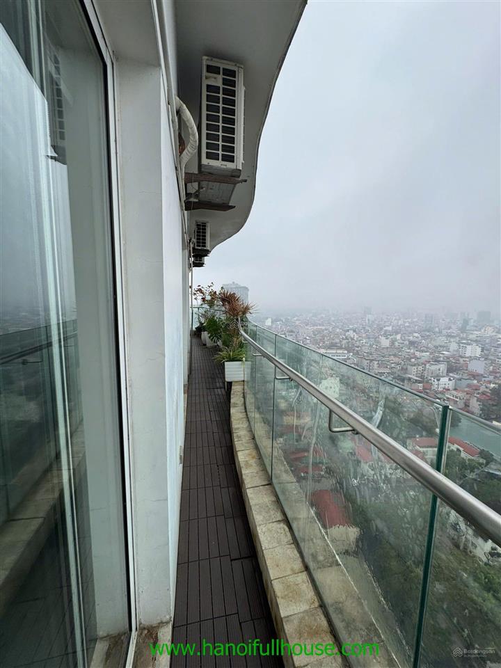 Căn hộ duplex rộng 450 m2 tại golden westlake, tây hồ cho thuê gồm 5 ngủ