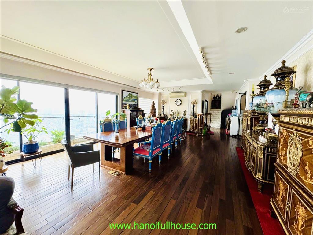 Căn hộ duplex rộng 450 m2 tại golden westlake, tây hồ cho thuê gồm 5 ngủ