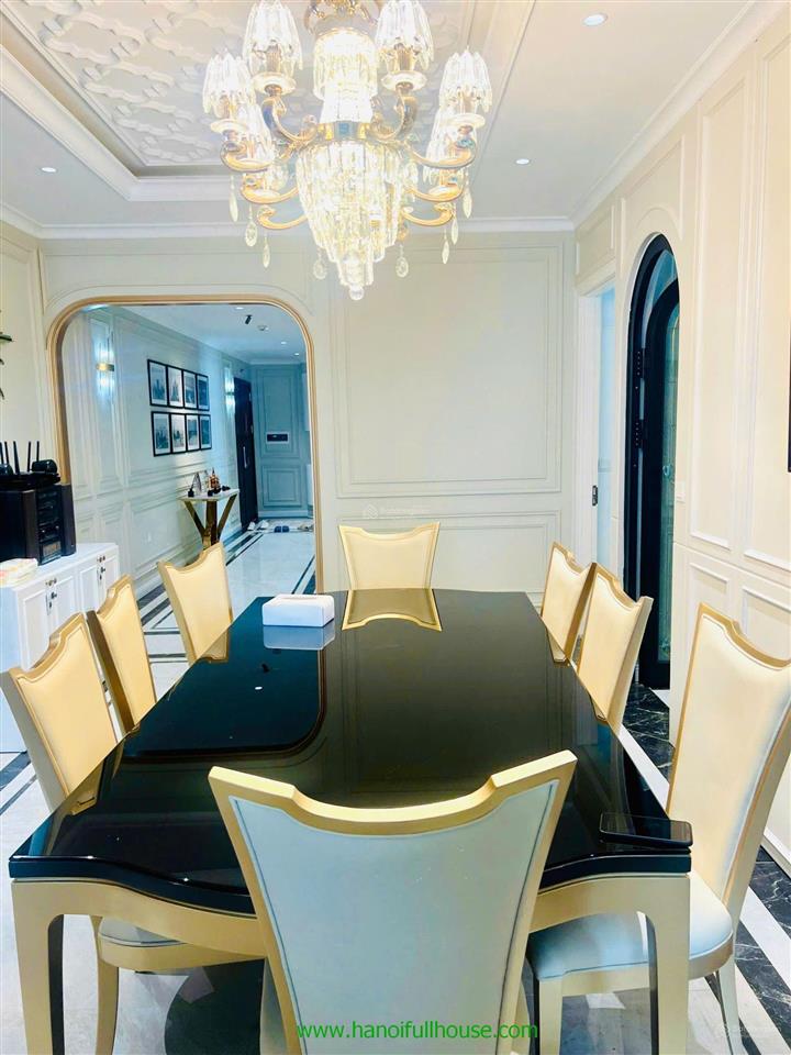 Căn hộ 3 phòng ngủ, đầy đủ đồ ở five star west lake cho thuê phù hợp người nn rộng 160m2