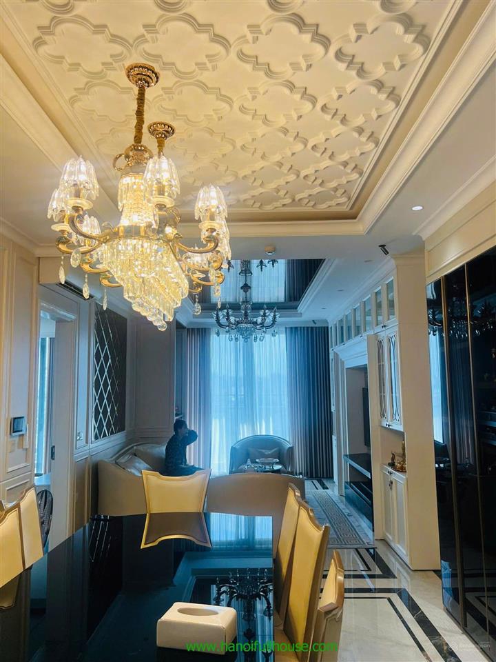 Căn hộ 3 phòng ngủ, đầy đủ đồ ở five star west lake cho thuê phù hợp người nn rộng 160m2