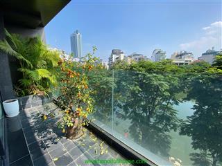 Căn hộ view hồ, 2 phòng ngủ ở trúc bạch cho thuê