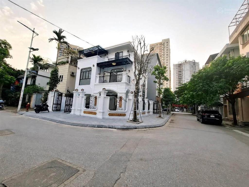 (lô góc) bán biệt thự kdt yên hòa 183mx4t 73 tỷ siêu hiếm mt 12m yên tĩnh an ninh 24/7 cầu giấy