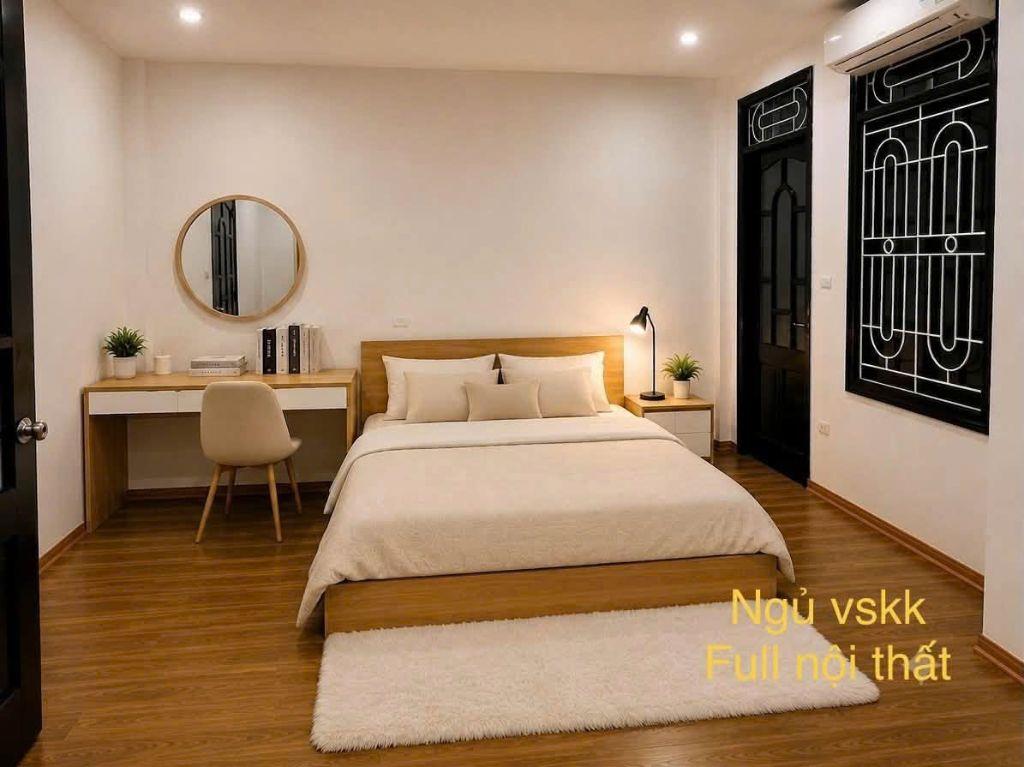(Thúy Kiều) Hoàng Quốc Việt CG 40mx5T 4pn 17tr gần oto ful nội thất ảnh thật 100% ở ngay KD onnile