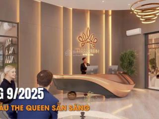 Bán căn hộ the queen, 9,18 tỷ, 102m2, 3pn, 2wc, giá tốt hot