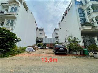 Bán lô đất ngay đường lương đình của quận 2, dt 13.6*16.45m 223.8m2, sổ cá nhân, dân cư cao cấp