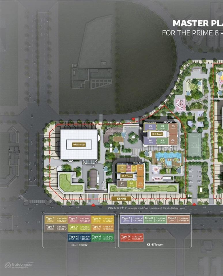Bán quỹ căn chuyển nhượng k8hh1 starlake dt 46.04m2  76.39m  111.47m2 bán giá gốc cđt không chênh