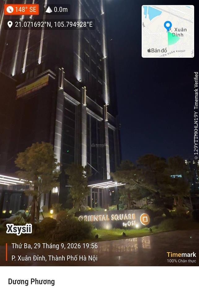 Trực tiếp cđt osi cho thuê sàn văn phòng tại oriental square starlake từ 2001000m2 giá thuê 10$/m2