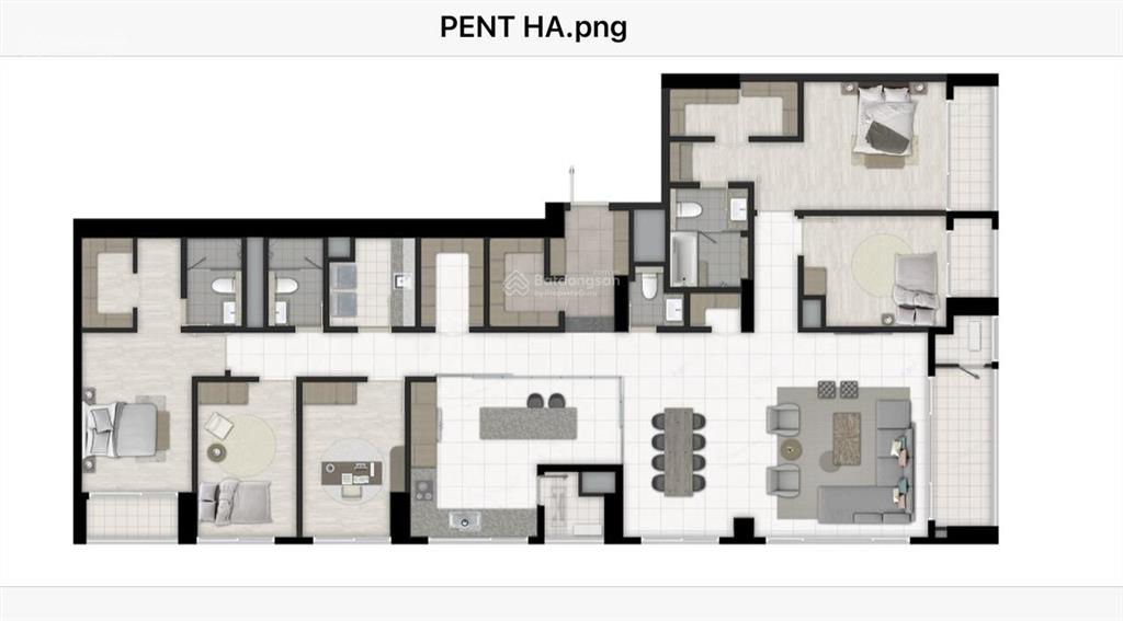 Cần bán gấp căn hộ penthouse tại k8hh1 starlake với dt 207m2 view trọn hồ tây tháng 6/2027 nhận nhà