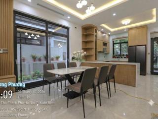 Trực tiếp bán gấp căn liền kề h10 ngay mặt hồ kđt starlake giá 77 tỷ full đồ sẵn hoàn thiện 132m2