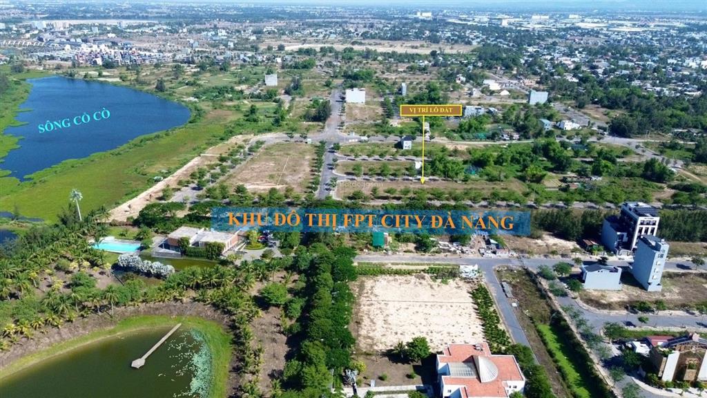 Kđt số 4 1 lô duy nhất 90m sát sông cổ cò, sát fpt giá rẻ cho nhà đầu tư