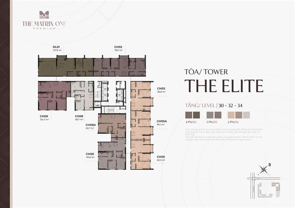 Bán căn duplex 233m2 vip nhất dự án the matrix one giai đoạn 2.