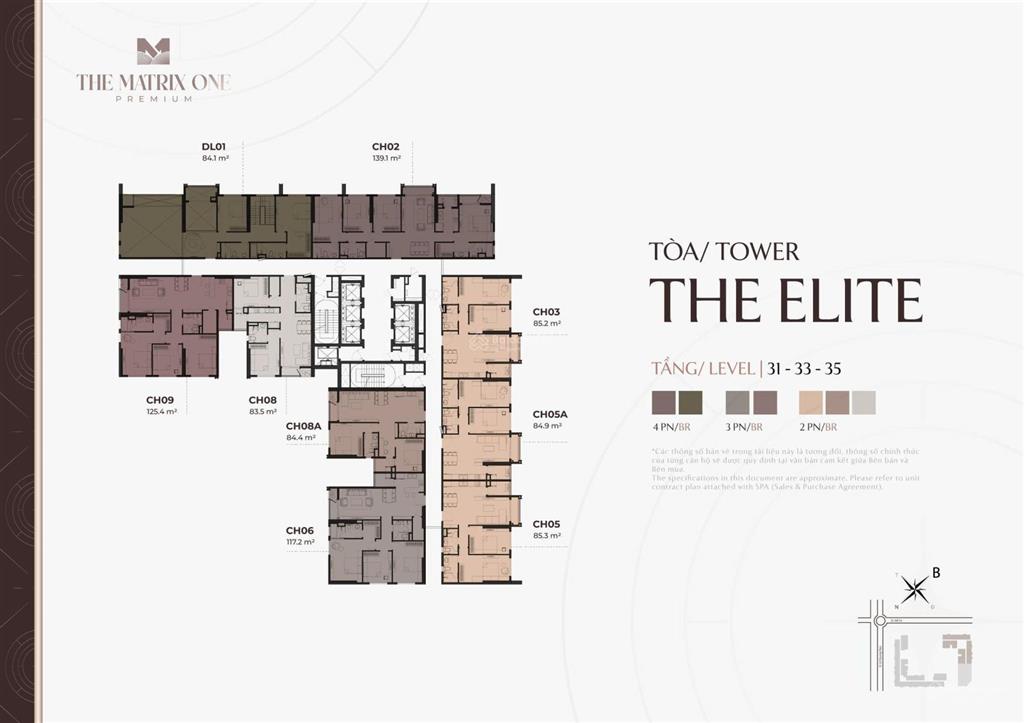 Bán căn duplex 233m2 vip nhất dự án the matrix one giai đoạn 2.