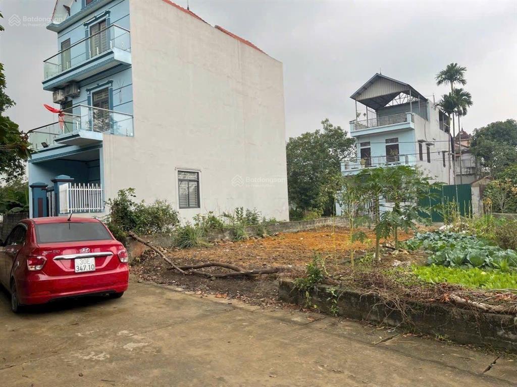 Cần bán gấp 98.8m ful thổ cư 2mặt tiền thuộc tái định cư hoàng văn thụ chương mỹ hà nội