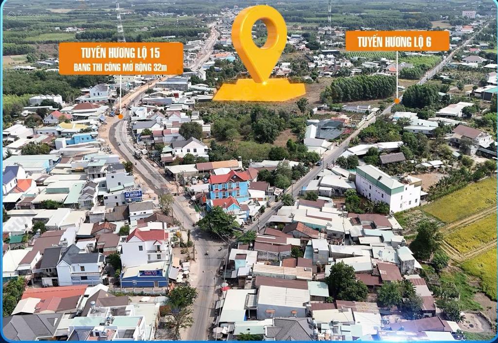 Cần bán lô đất thổ cư nằm sau ủy ban phường tân triều  dân cư hiện hữu