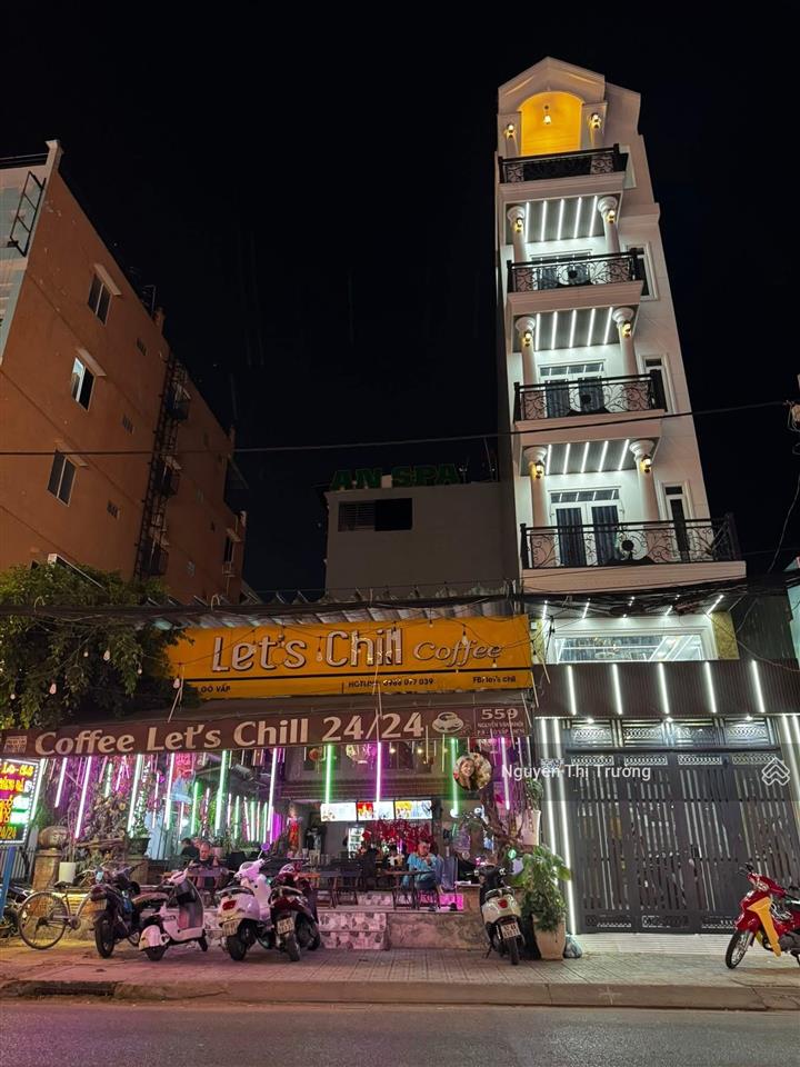 Bán nhà mặt tiền nguyễn văn khối 4x15 trệt lửng+4lầu 16,5tỷ tl