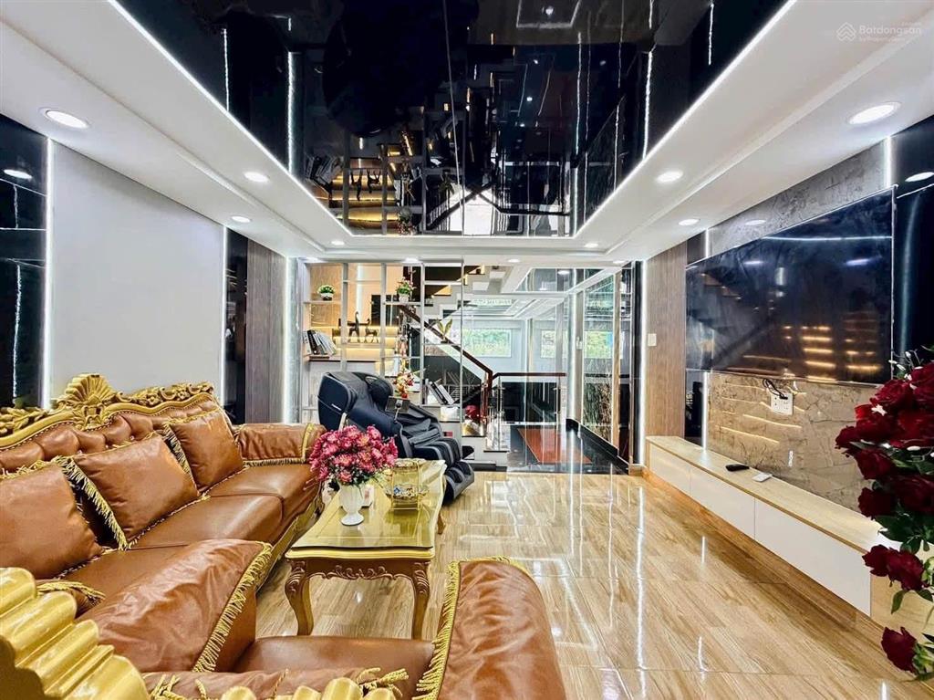 Bán nhà mặt tiền nguyễn văn khối, gò vấp 4x15 trệt lửng 4 lầu full nội thất giá 15 tỷ thương lượng