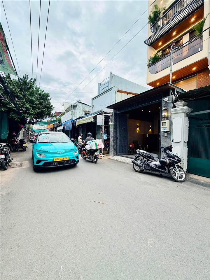 Bán nhà mặt tiền đường số 3, phạm văn chiêu, p9, gò vấp, 4x25, trệt lửng 5 lầu