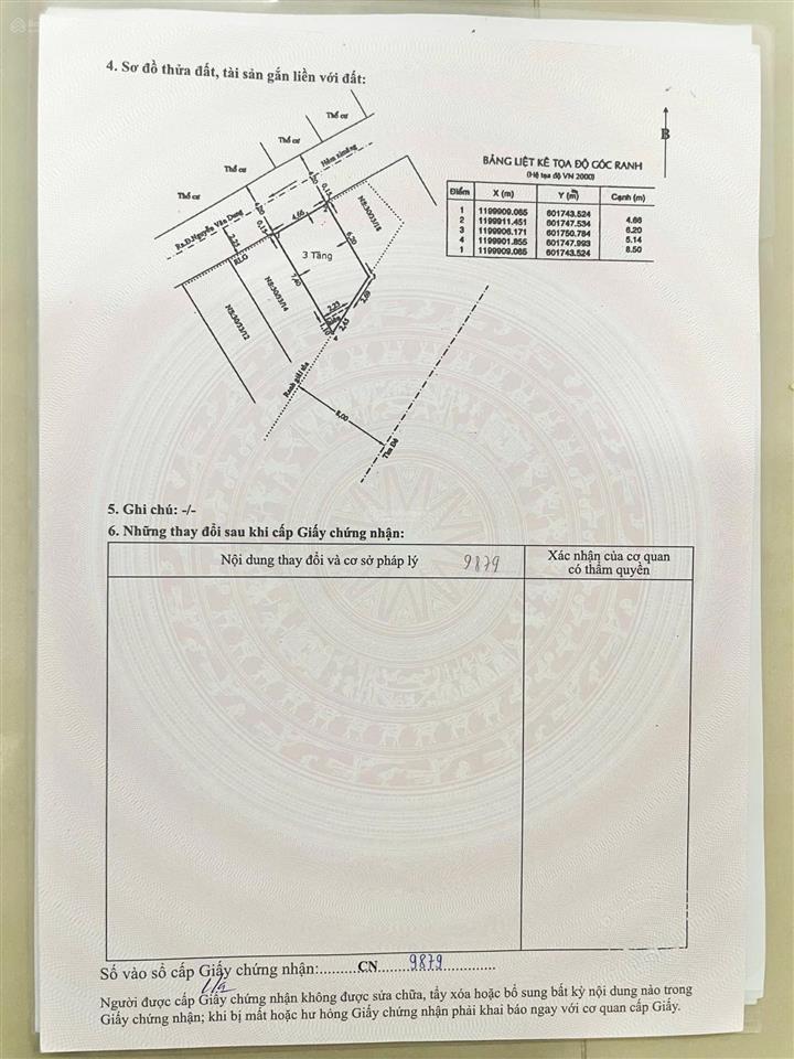 Nhà 2 mặt tiền bờ kênh tham lương đoạn nguyễn văn dung p6  gò vấp  8,5 tỷ tl. mặt tiền hẻm sau 4m