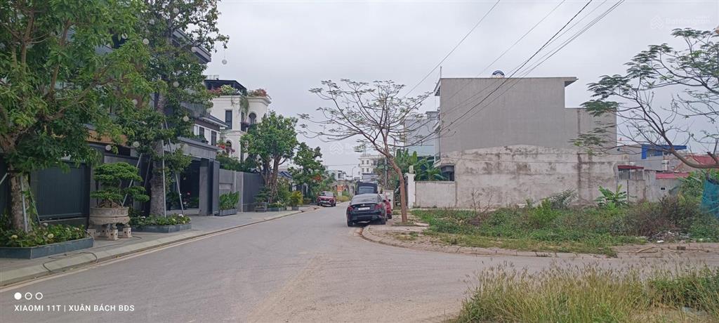 Lô góc view trung tâm thương mại duy nhất đang chào bán tại khu đấu giá khau da, thủy nguyên, hp