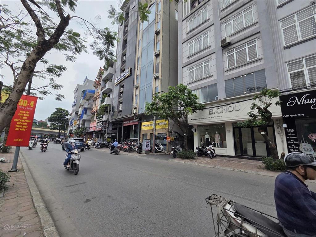 Siêu phẩm mặt phố nguyễn khang lô góc 2 thoáng kinh doanh đỉnh cao
