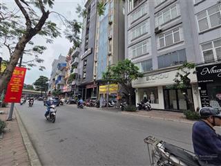 Bán tòa nhà mặt phố lô góc nguyễn khang vỉa hè rộng kinh doanh đỉnh