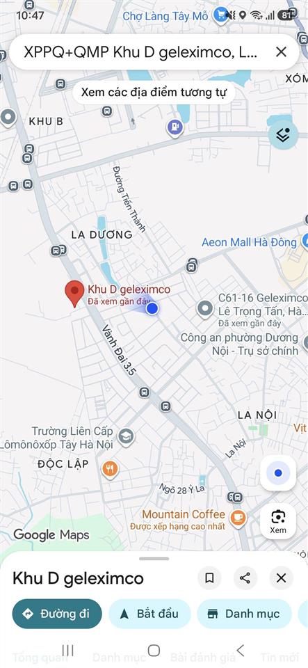 Cho thuê nhà khu dgeleximco lê trọng tấn hà đông 120m2 xây 4 tầng giá chỉ 15tr/1th 0373 555 ***