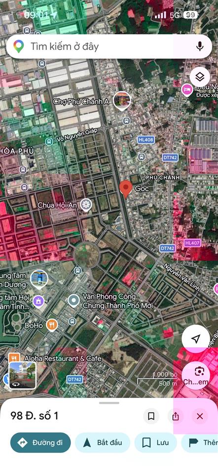 Tặng căn nhà cấp 4 kinh doanh được. vị trí vip đường số 1. view toà tháp đôi, siêu thị aeon, visip2