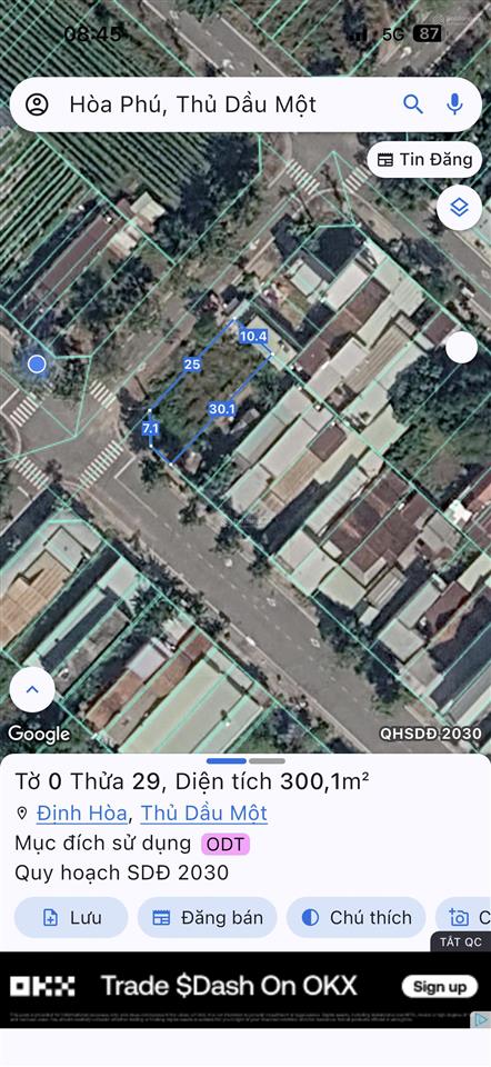 Lô góc cực kỳ rẻ gần sát bên siêu thị aeon mall, công viên 70ha, 10x30m full thổ cư. giá chỉ 6tỷ68