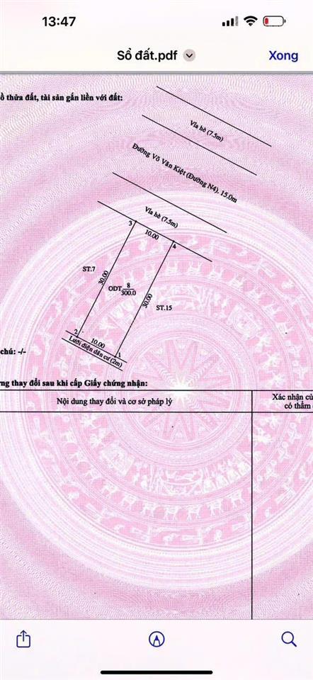 Mặt tiền võ văn kiệt xây dựng toà nhà văn phòng, khách sạn, trung tâm anh ngữ.. diện tích 300m2 ful