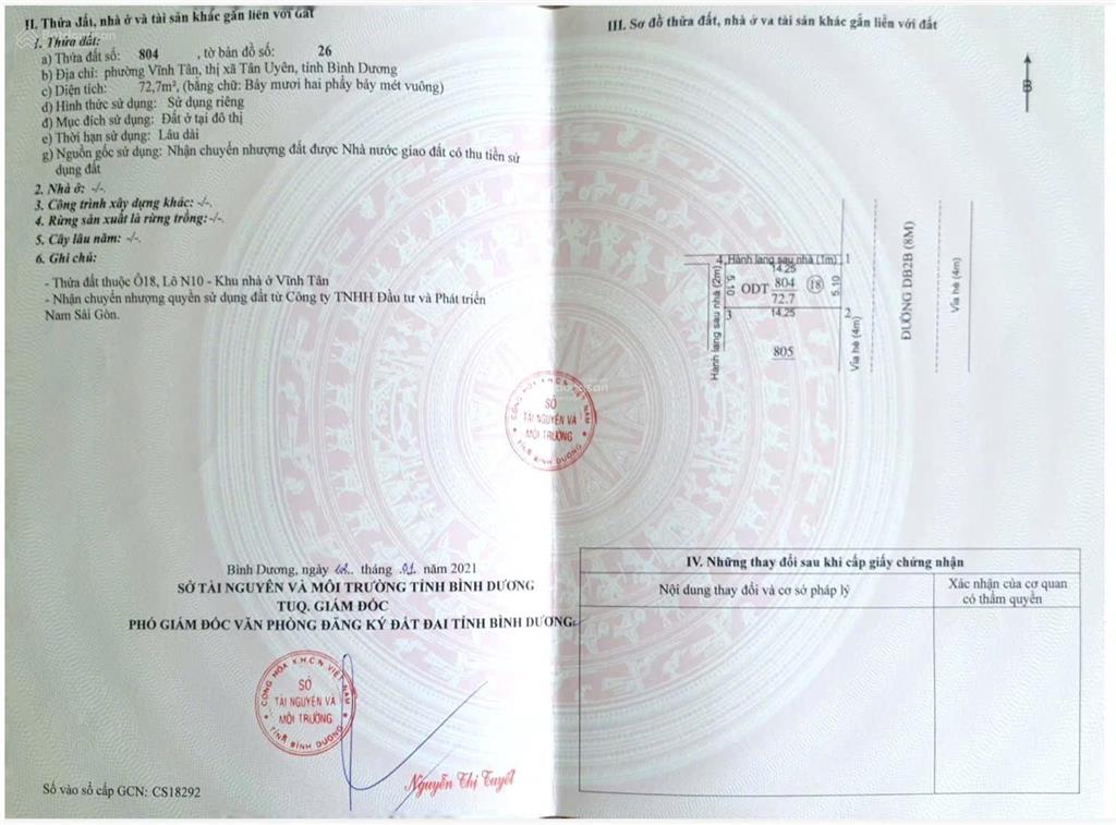 Bán đất đầu tư xây nhà cực đẹp tại vsip 2, kinh doanh được ngay, dân đông đúc, giá chỉ 1,8 tỷ