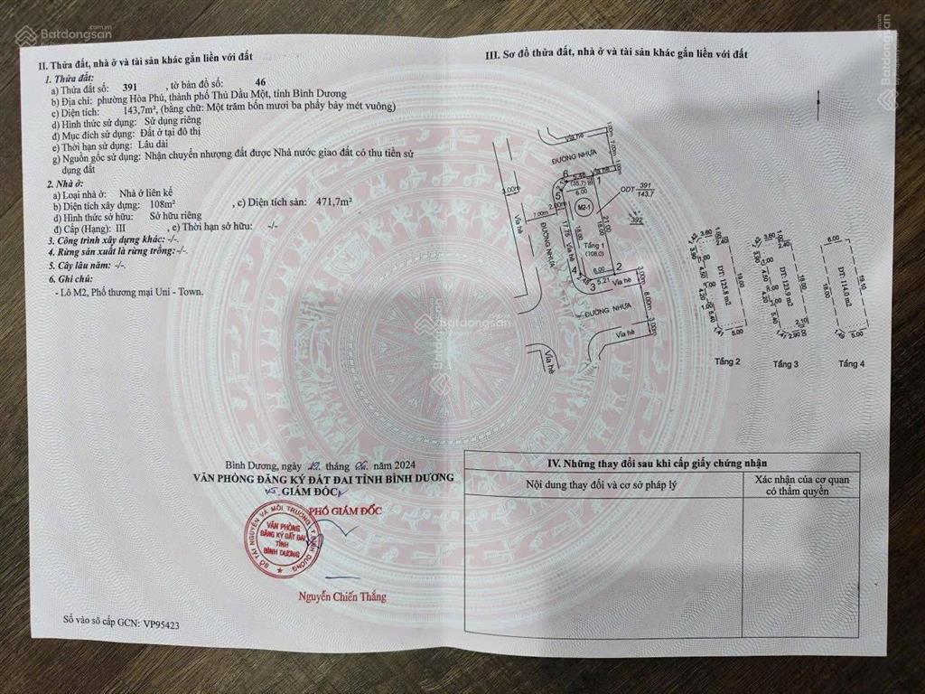 Nguồn kín nhà phố 3 mặt tiền sẵn nguồn thu 45tr/th, khu phố sầm uất, nhiều khách sạn tại tp mới bd