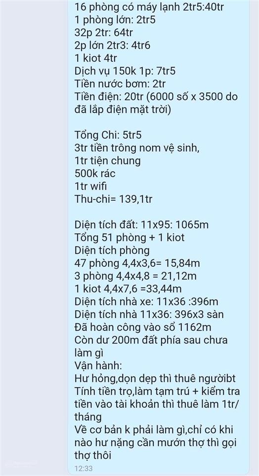 Bđs dòng tiền thu 140tr/th tại p.hoà lợi kế bên thành phố mới, sổ sẵn hoàn công 1162m2 giá chỉ 19,5