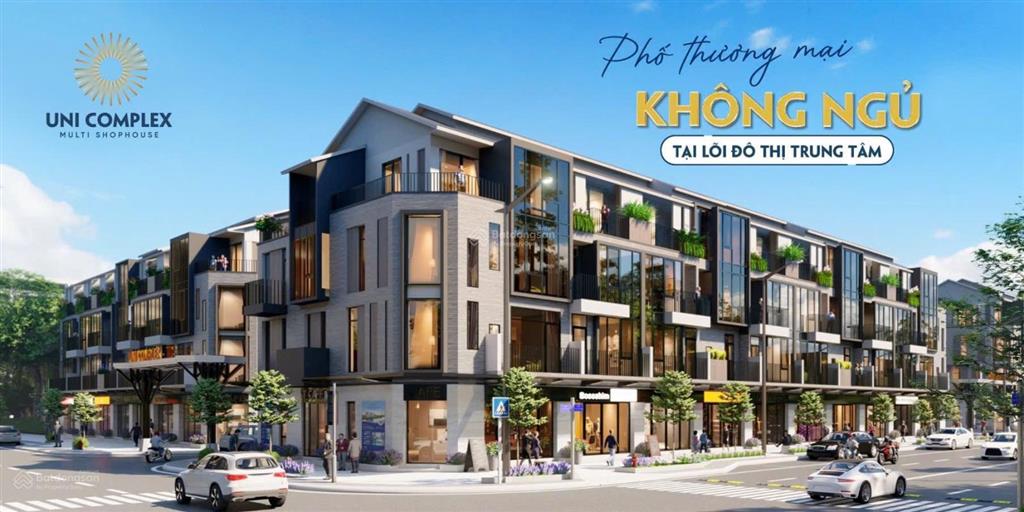 Nhà phố thương mại uni complex thành phố mới cách ga metro 500m gần siêu thị aeon mall, cổng vsip2