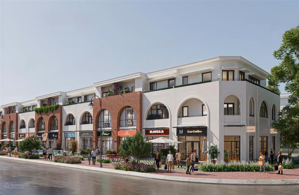 Bán nhà phố thương mại green city dự án mới, đối diện trường quốc tế vietsing, gần siêu thị aeon