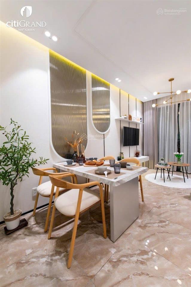 Căn hộ citigrand 2pn  2wc 3,1 tỷ tầng đẹp, view mát
