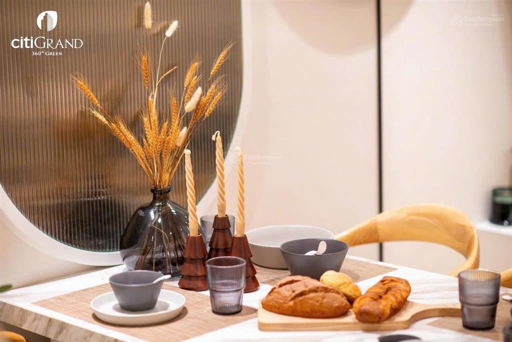 Căn hộ citigrand 2pn  2wc 3,1 tỷ tầng đẹp, view mát